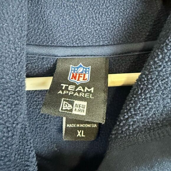 NFL Team Apparel Womens XL Seattle Seahawks Puffer Jacket Blue Green Zip Front - Picture 9 of 9